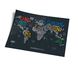 Скретч Карта Мира Travel Map® LETTERS World LW фото 6