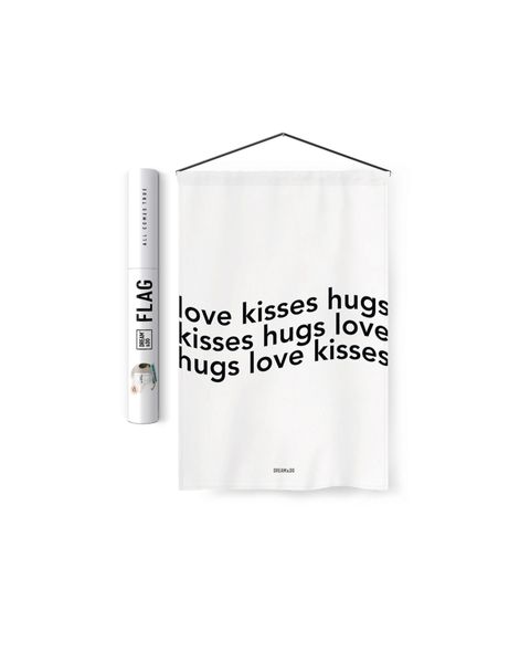 Флаг Dream&Do Flag «Love Kisses Hugs»‎ DDF-love фото
