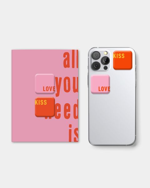 Листівка з 3D-стікерами Dream&Do Message «Love»‎ DDM-love фото