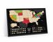 Скретч Карта Travel Map® of the USA Black USAB фото 3