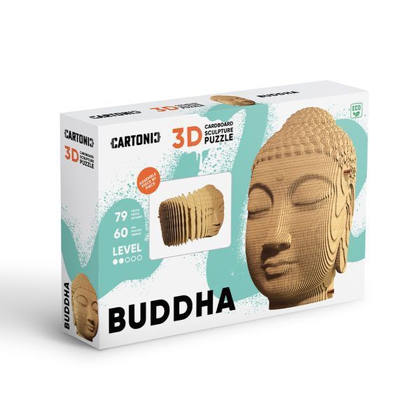БУДДА - Картонний 3Д пазл CARTBUDH фото