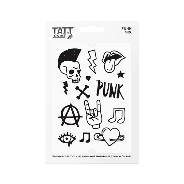 Временные тату TATTon.me "Punk mix" TMPunk фото