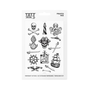 Временные тату TATTon.me Pirates mix TMPirates фото