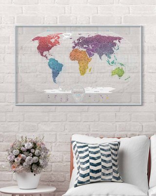 Скретч Карта Мира Travel Map® AIR World 11952 фото