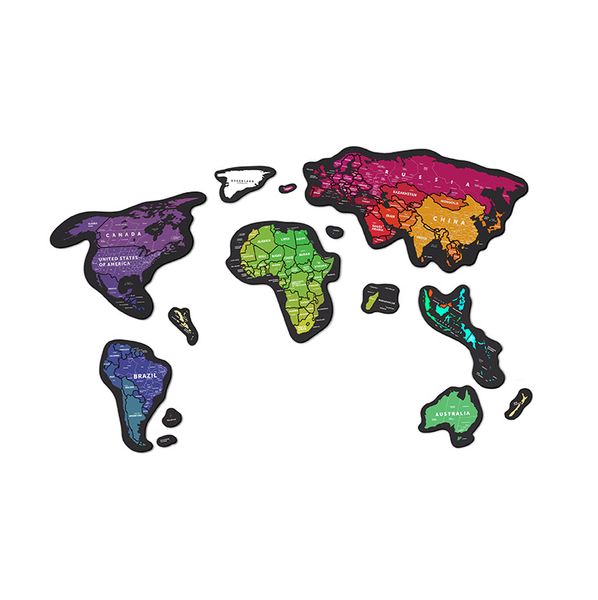 Скретч Карта Мира Travel Map® MAGNETIC World 24209 фото