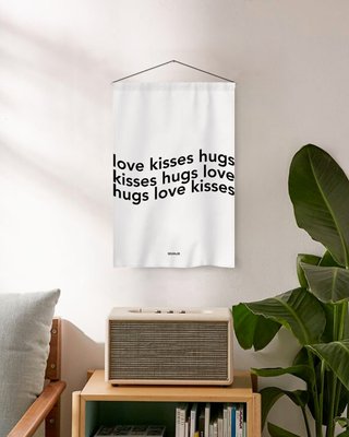 Флаг Dream&Do Flag «Love Kisses Hugs»‎ 166523 фото