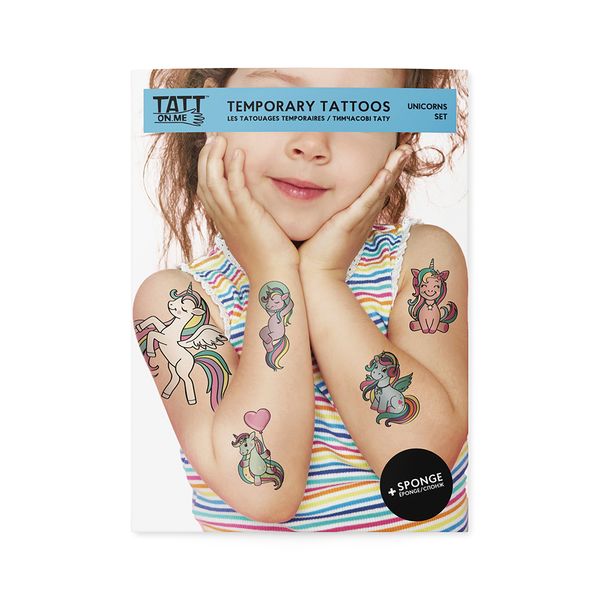 Тимчасові тату TATTon.me Unicorns set TSUnicorns фото