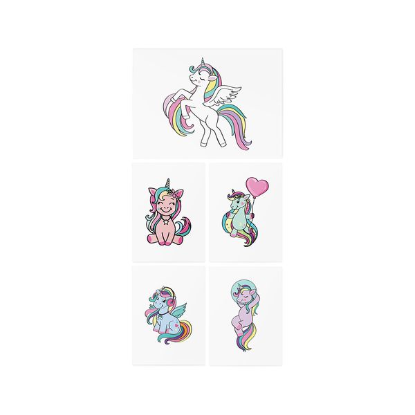 Тимчасові тату TATTon.me Unicorns set TSUnicorns фото