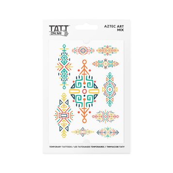 Временные тату TATTon.me "Aztec Art mix" TMAZTECART фото